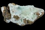 Sky-Blue, Botryoidal Aragonite Formation - China #63908-2